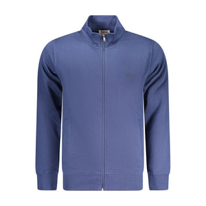 Rifle Blauer Baumwoll-Sweatshirt für Herren
