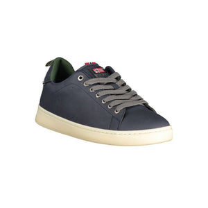 Norway 1963 Blauer Herren-Sneaker aus Polyurethan