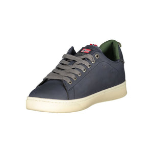 Norway 1963 Blauer Herren-Sneaker aus Polyurethan