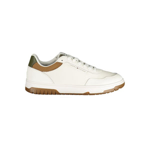 Tommy Hilfiger Bianco Polyurethan-Sneaker für Herren