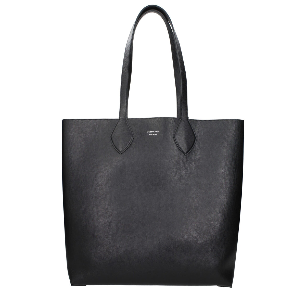 Salvatore Ferragamo Schwarze Leder Umhängetasche