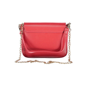 Mario Valentino Rosso Poliuretano Damen Handtasche
