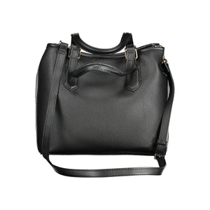 Mario Valentino Nero Handtasche aus Polyurethan für Damen