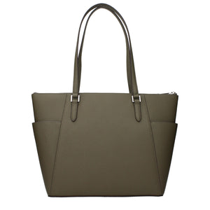 Michael Kors Grüne Leder Schultertasche