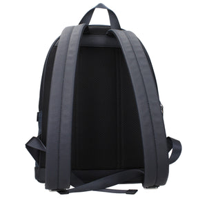 Michael Kors Blauer Stoffrucksack
