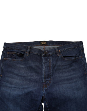 Vivienne Westwood Blaue Mid Waist Jeans aus Baumwolle