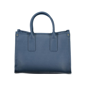 Mario Valentino Handtasche aus blauem Polyethylen