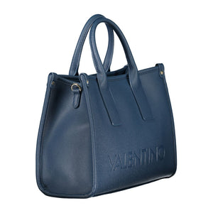 Mario Valentino Handtasche aus blauem Polyethylen