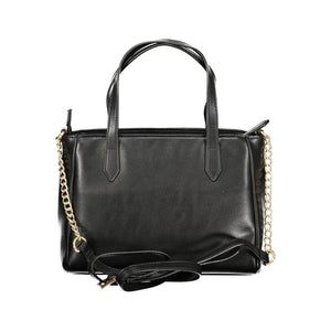 Mario Valentino Schwarze Handtasche aus Polyethylen