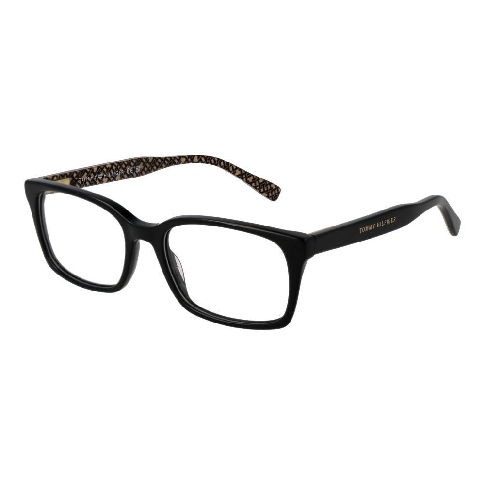 Tommy Hilfiger Schwarze Brille aus Acetat (Gestell)