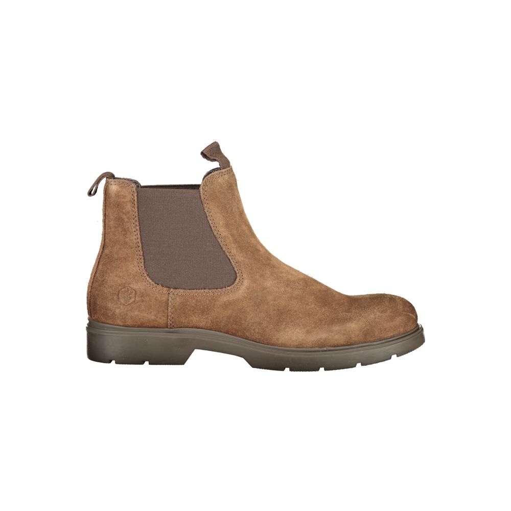 Lumberjack Brauner Polyester-Stiefelette