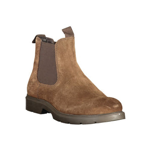 Lumberjack Brauner Polyester-Stiefelette