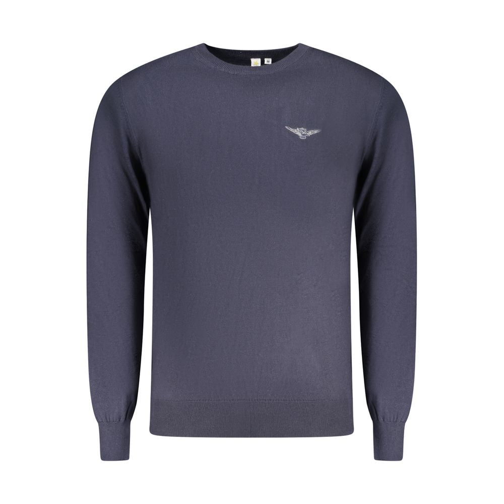 Accademia Militare Blauer Baumwollpullover für Herren