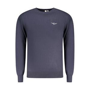 Accademia Militare Blauer Baumwollpullover für Herren