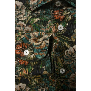 Bagutta Baumwollhemd mit Fantasieprint