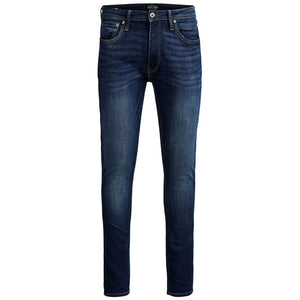 Jack & Jones Blaue Baumwoll-Skinny-Jeans