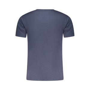 Aeronautica Militare Blu Baumwoll-T-Shirt für Herren