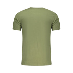 Aeronautica Militare Herren-T-Shirt aus Verde-Baumwolle