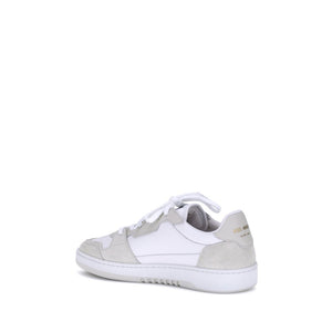 Axel Arigato Weiße Low-Top-Sneaker aus Kalbsleder Bos Taurus