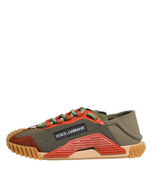 Dolce & Gabbana Bunte NS1 Sneakers mit Schnürung