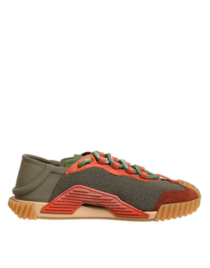 Dolce & Gabbana Bunte NS1 Sneakers mit Schnürung