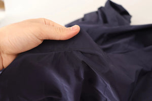 P.A.R.O.S.H. Marineblaue ärmellose Rundhals-Meerjungfrauen-Langkleid