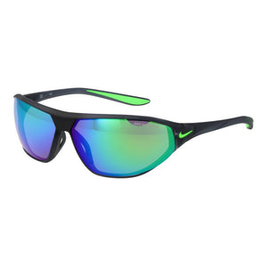 Nike Graue Sonnenbrille aus Edelstahl