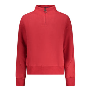 North Sails Rotes Baumwoll-Sweatshirt für Damen