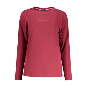 North Sails Rosso Baumwoll-T-Shirt für Damen