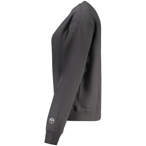 North Sails Schwarzer Baumwoll-Sweatshirt für Damen