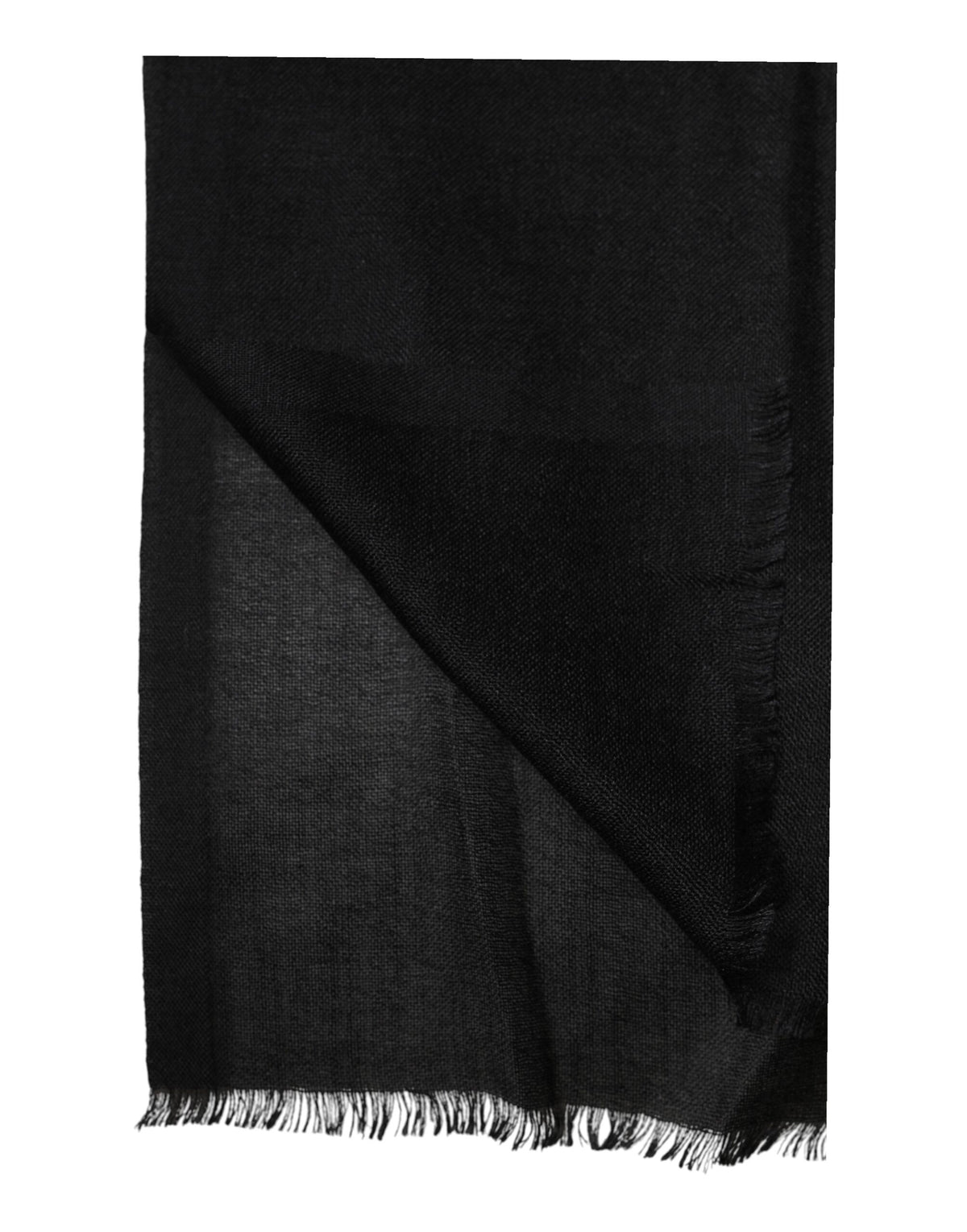 Dolce & Gabbana Schwarzer Kaschmir-Strick-Wickelschal