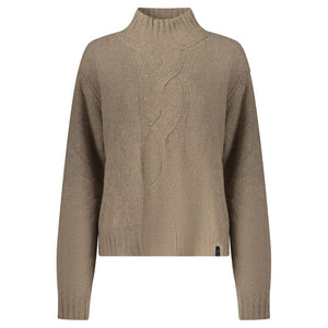 North Sails Damenpullover aus Marrone Polyamid