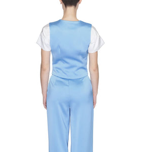 Silence Blaue Weste aus Polyester