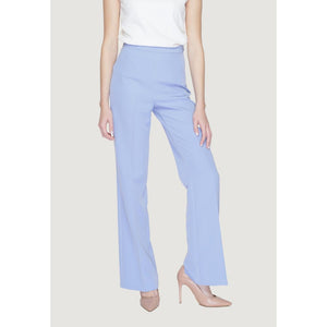 Silence Violette Freizeithose aus Polyester