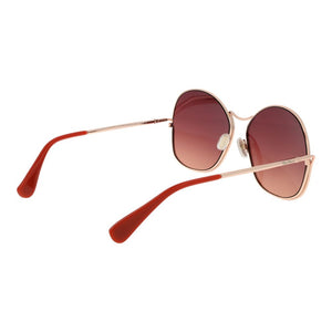 Max Mara Sonnenbrille aus Roségold-Metall