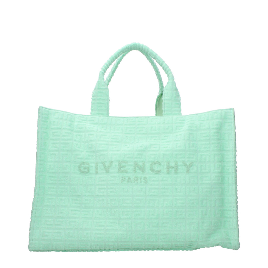 Givenchy Grüne Stoffhandtasche