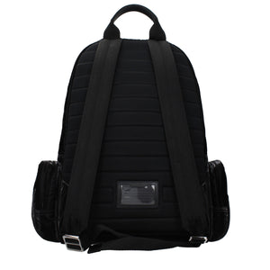 Dolce & Gabbana Schwarzer Nylon-Rucksack