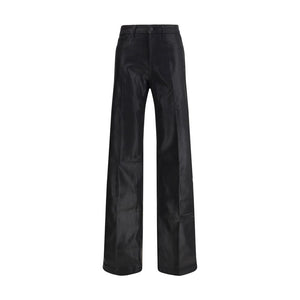 L'Agence Schwarze Baumwolljeans Denim
