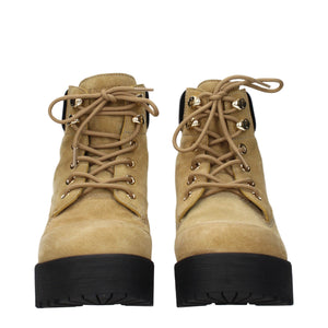 Givenchy Braune Lederstiefeletten