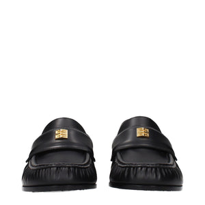Givenchy Schwarze Leder Loafer zum Hineinschlüpfen