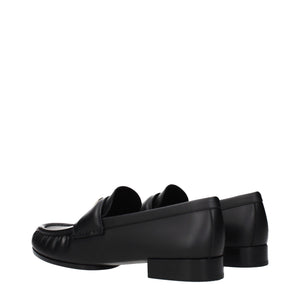 Givenchy Schwarze Leder Loafer zum Hineinschlüpfen