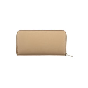 Furla Beige Leder Geldbörse für Damen