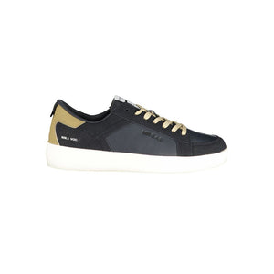 Gas Blauer Herren-Sneaker aus Polyurethan