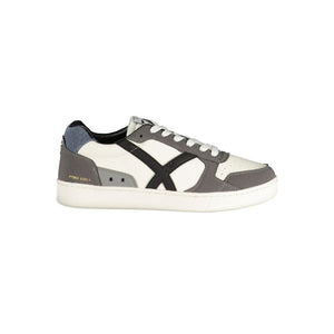 Gas Bianco Polyurethane Herren Sneaker