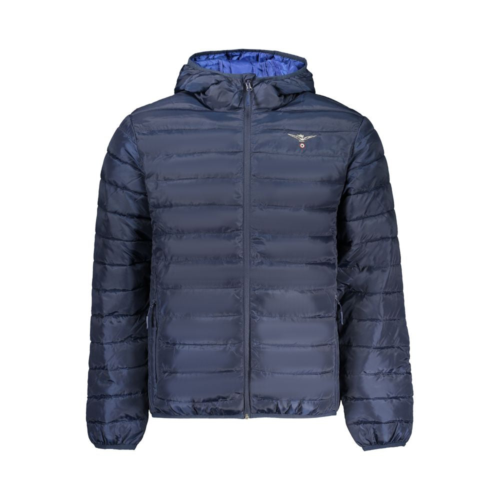 Accademia Militare Blu Polyester Herrenjacke