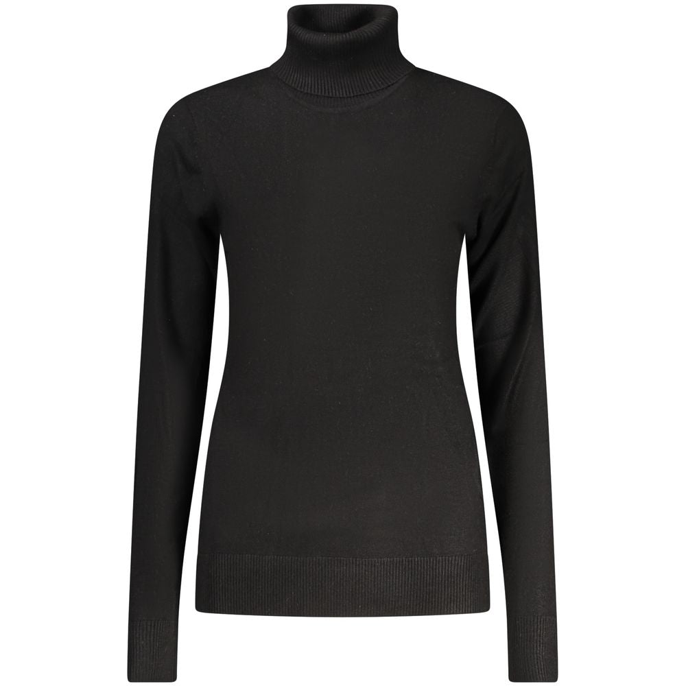 Norway 1963 Schwarzer Damenpullover aus Viskose