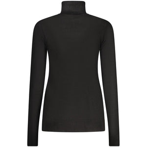 Norway 1963 Schwarzer Damenpullover aus Viskose