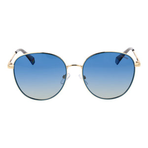 Polaroid Sonnenbrille aus Goldmetall