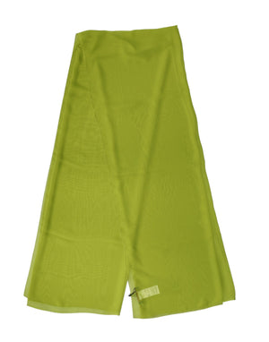 Dolce & Gabbana Grüner Polyester Stola Nacken-Tuch Schal Schal
