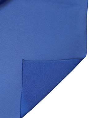 Dolce & Gabbana Blauer Seidenschal Stola Herrenschal